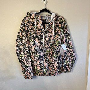 Volcom Wind It Up Zip Up Jacket with Hood, NWT, Size: S